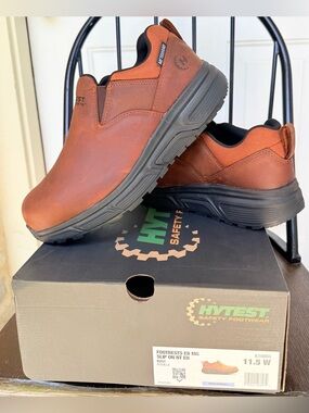 Shoes  Hytest MEN'S FOOTRESTS NANO TOE METATARSAL GUARD SLIP ON